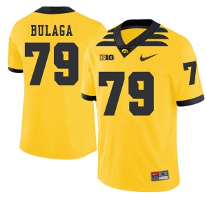 Men Iowa #79 Bryan Bulaga Gold 2019 Alternate High School Jerseys 558707-399