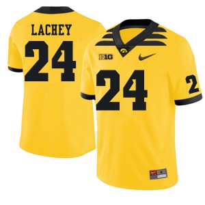 Men Hawkeyes #24 Luke Lachey Gold Official Jerseys 482600-367